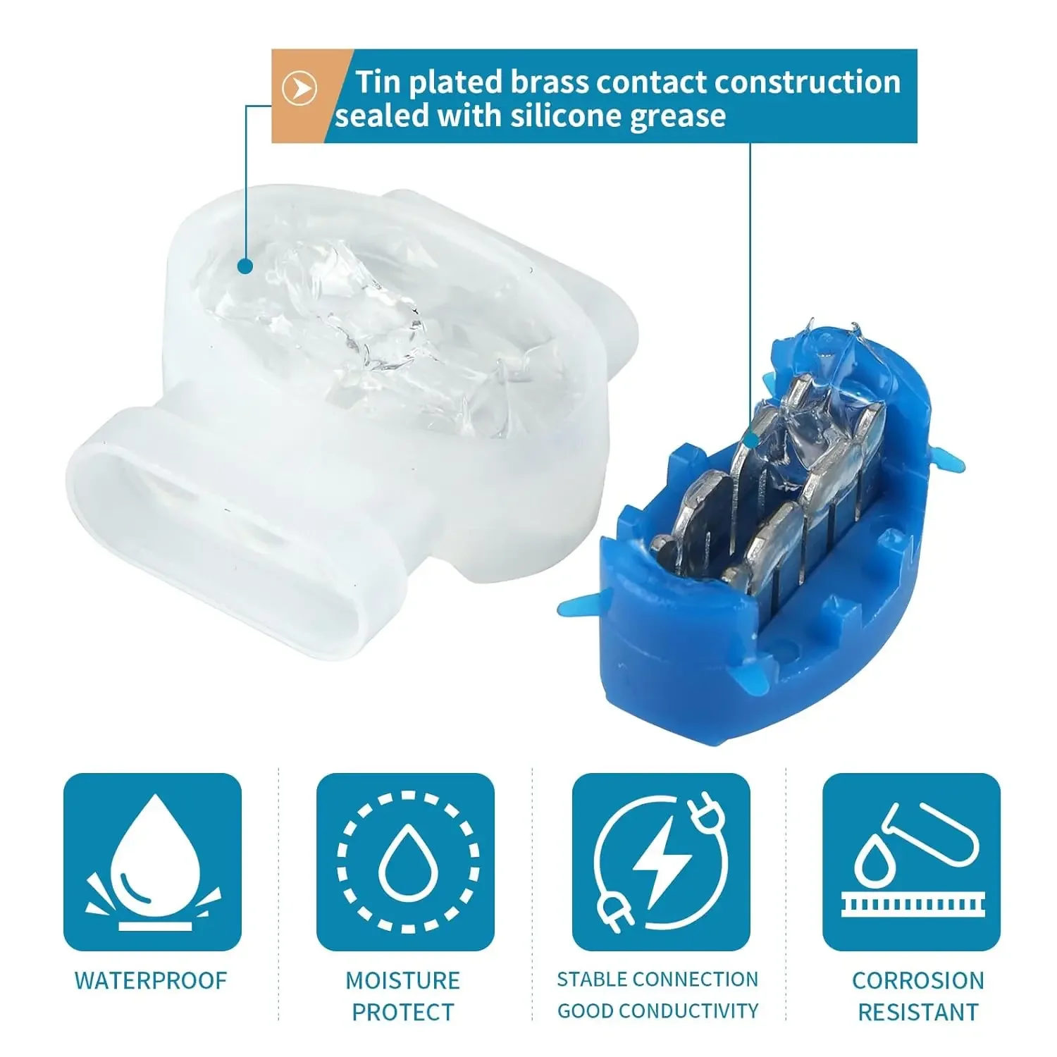 耐久性のある防水ケーブルコネクタ,クイックアダプター,自動芝 - Cable Gland Waterproof のレビューと価格