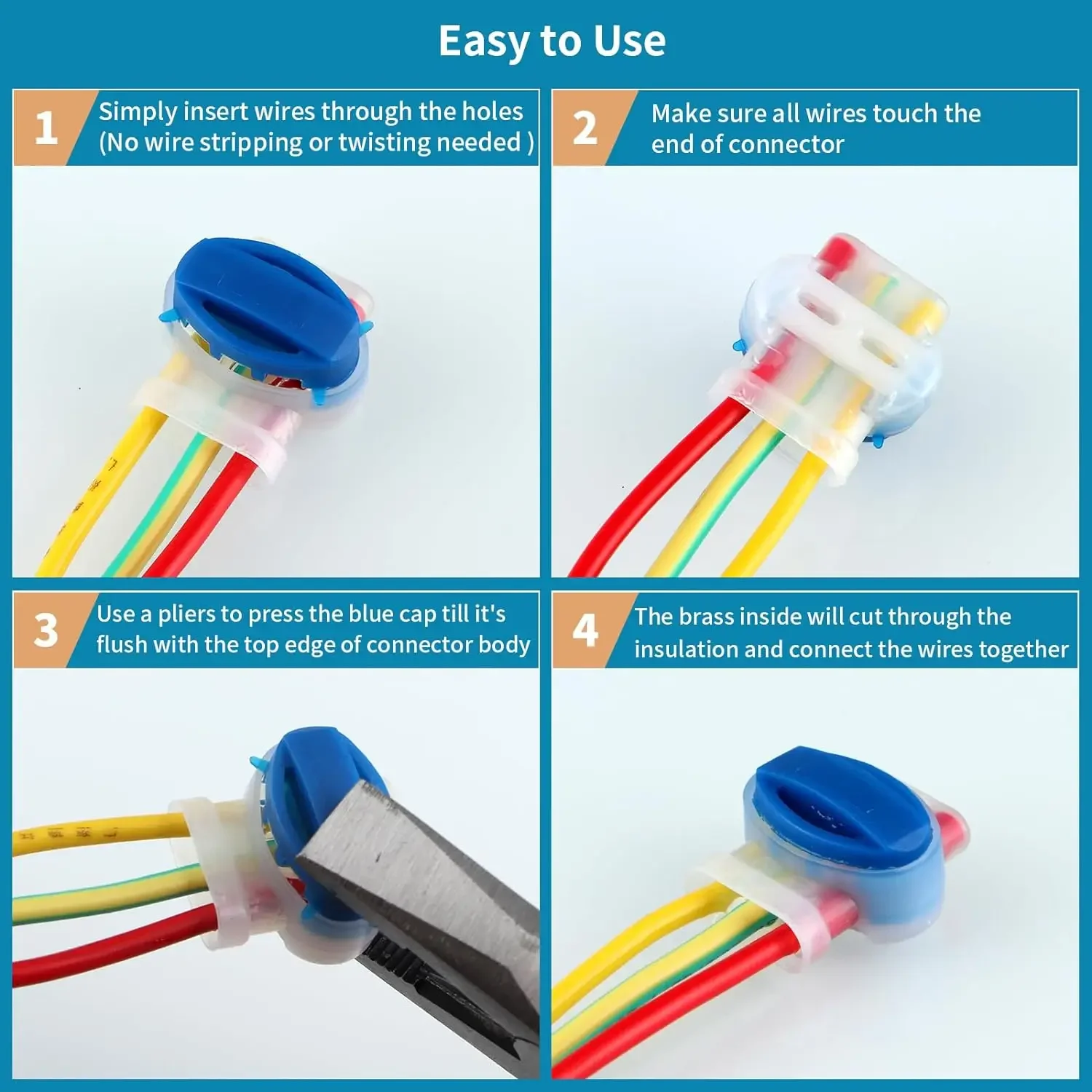耐久性のある防水ケーブルコネクタ,クイックアダプター,自動芝 - Cable Gland Waterproof のレビューと価格