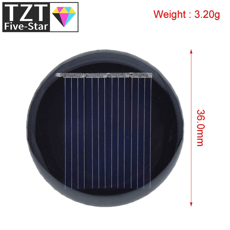 1/3/5 個 2V 35mA 0.07W D36MM 多結 - Jinko Solar Panel Cheetah のレビューと価格