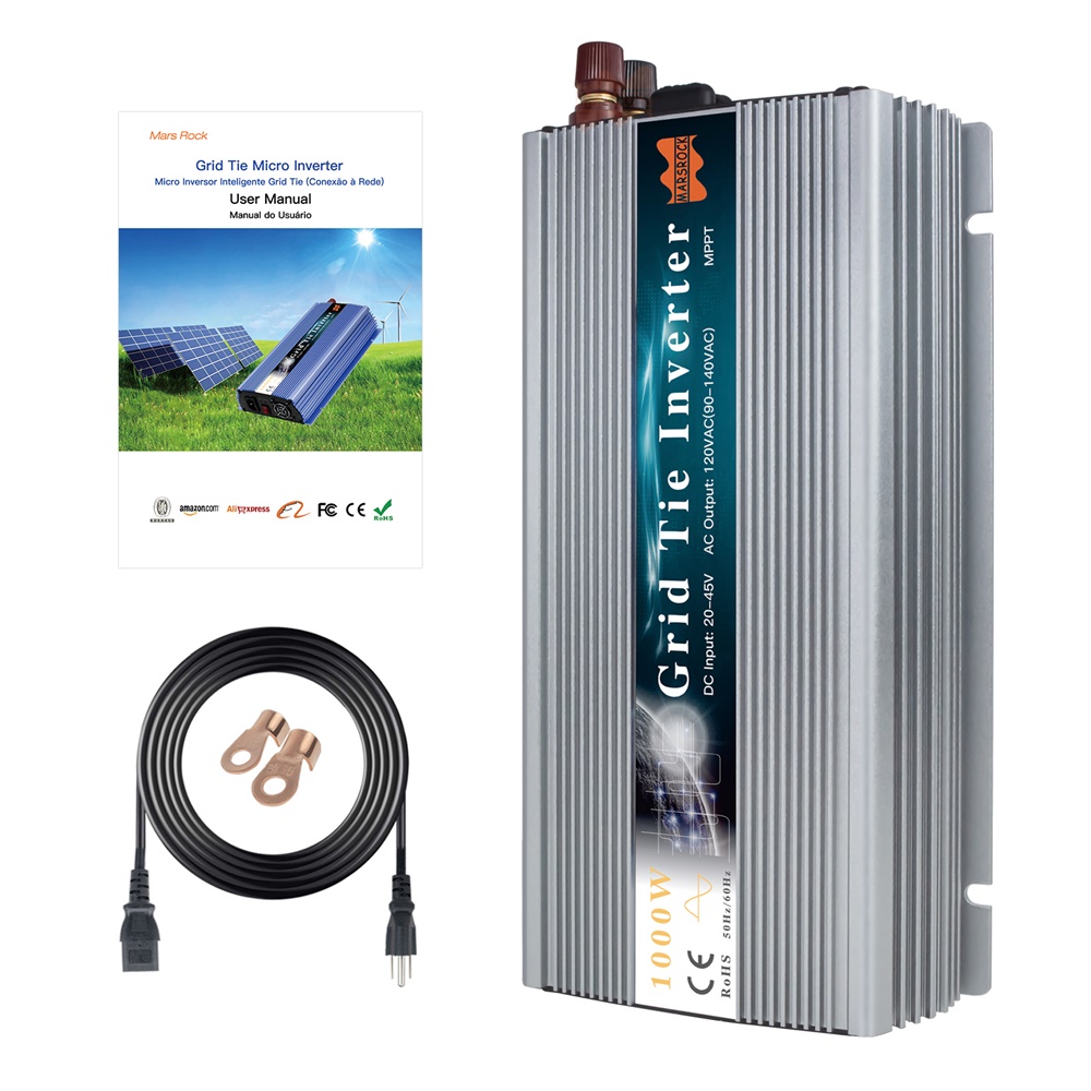 純粋な正弦波インバーター1000/1300W,1400-50 - Grid Tie Micro Inverter のレビューと価格