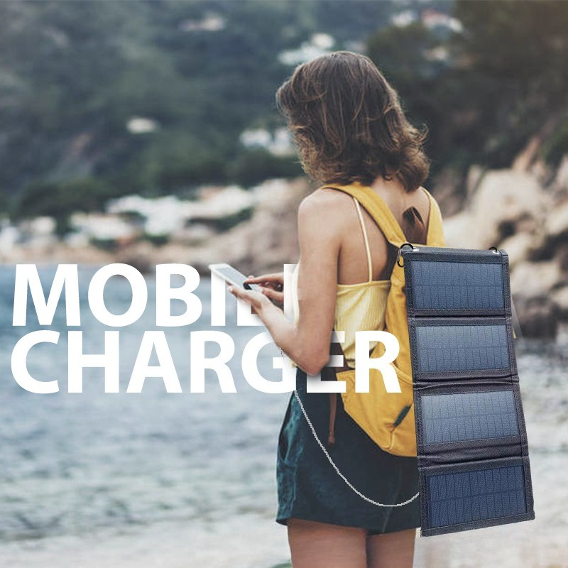 ソーラーパネルUSB充電折りたたみバッグ アウトドアキャンプ - Jinko Solar Panel Cheetah のレビューと価格