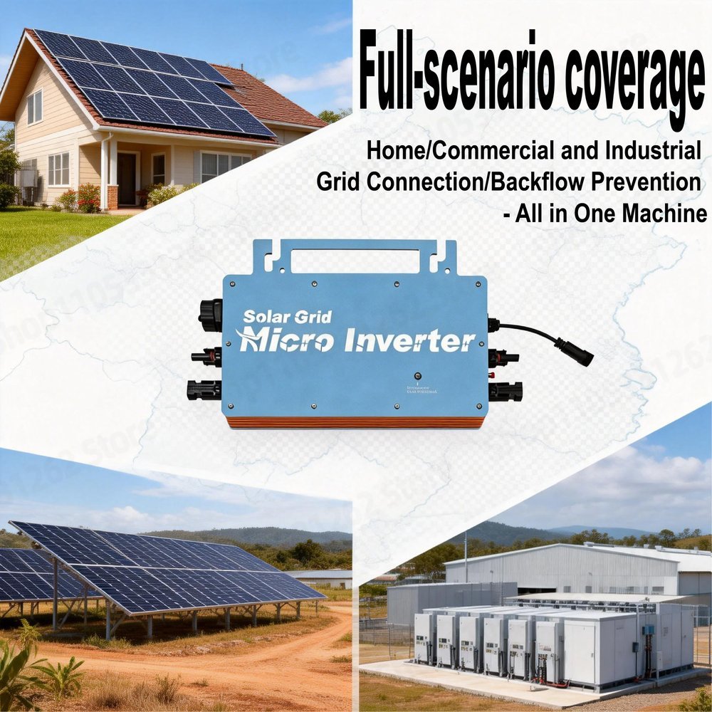 マイクロインバーター 1200W グリッドタイ接続 逆流防止 - Grid Tie Micro Inverter のレビューと価格